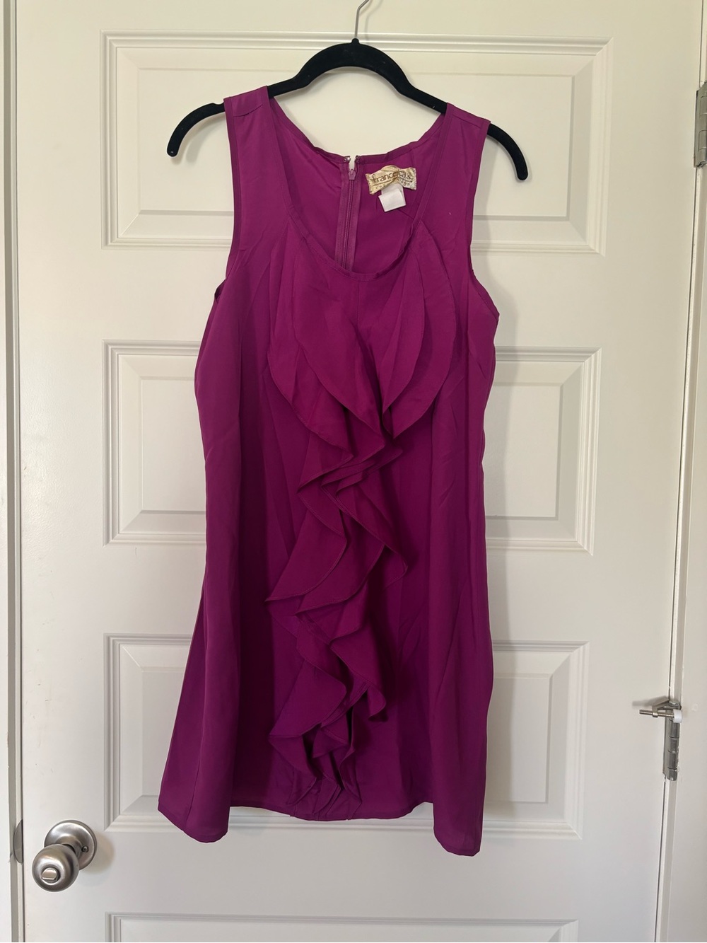 Francesca’s Purple Ruffle Dress
